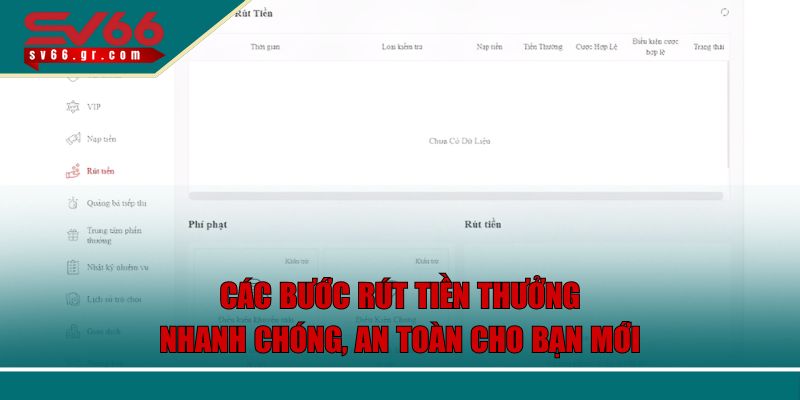SV66 - Nhà Cái Cá Cược Thể Thao Xanh Chín, Bậc Nhất Châu Á 281 Các bước rút tiền thưởng nhanh chóng, an toàn cho bạn mới