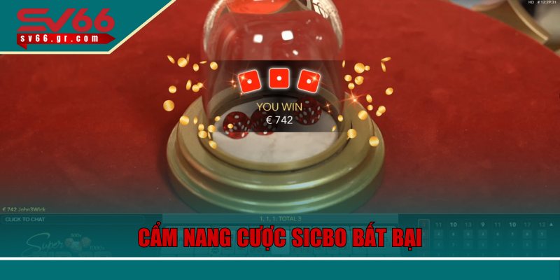 Sicbo Online SV66 – Trải Nghiệm Xúc Xắc Đỉnh Cao Với Dealer 4 Cẩm nang cược Sicbo bất bại